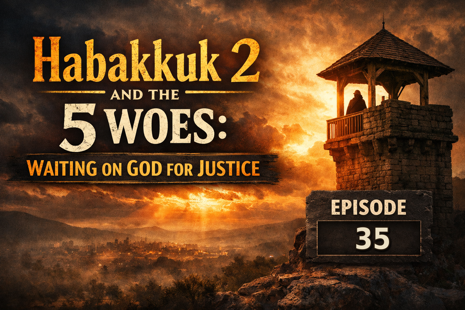 Lavigne Voiceovers Presents THE MESSAGE – Episode 35 – Habakkuk 2 and the 5 Woes